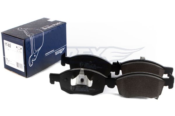 Levně Sada brzdových destiček, kotoučová brzda TOMEX Brakes 17-92