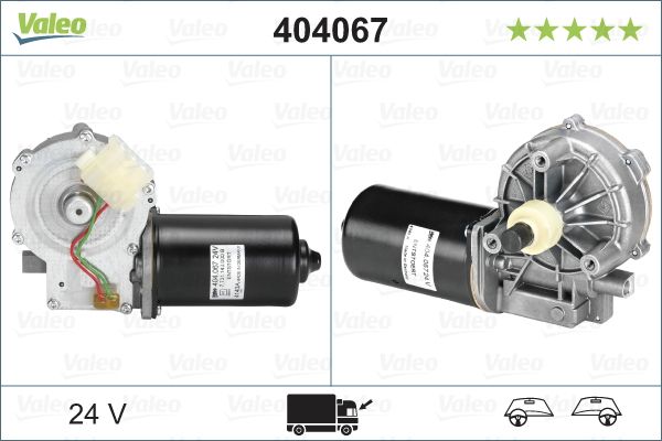 motor stergator VALEO ORIGINAL PART 404067