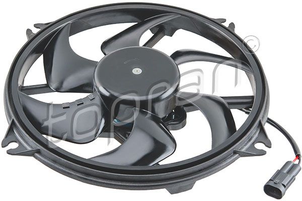 Ventilator, radiator TOPRAN 722 841