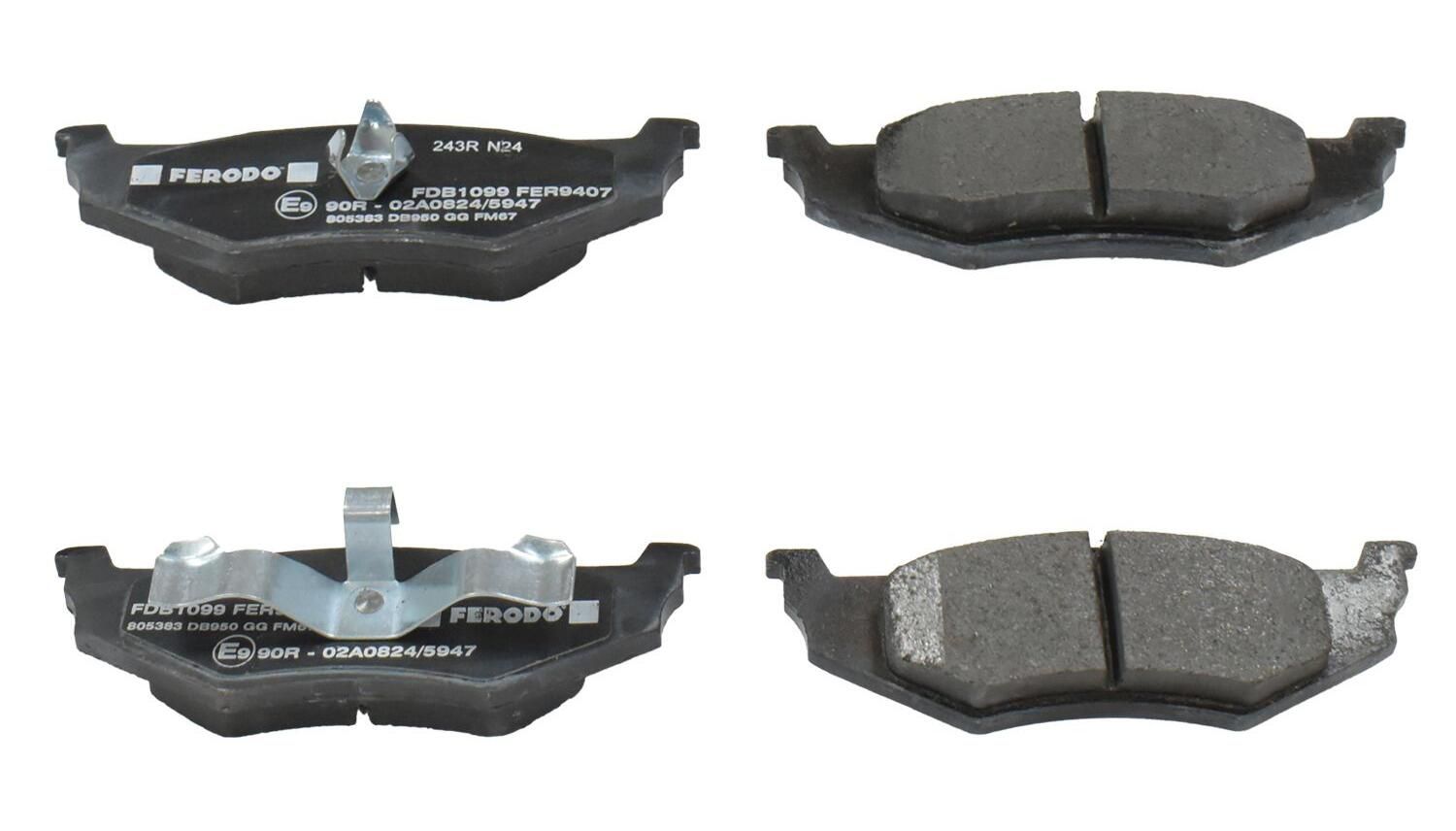 Комплект тормозных колодок, дисковый тормоз