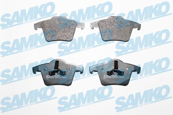 Sada brzdových destiček, kotoučová brzda SAMKO 5SP1234