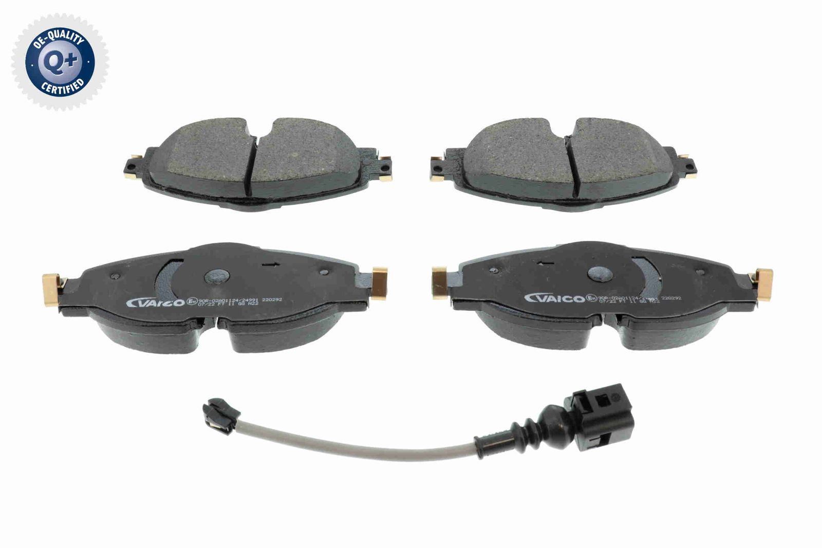 Zestaw klocków hamulcowych, hamulce tarczowe VAICO V10-1022
