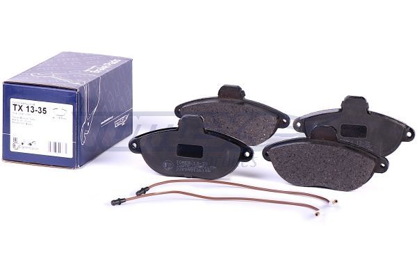 Levně Sada brzdových destiček, kotoučová brzda TOMEX Brakes 13-35