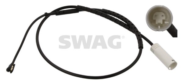 Styk ostrzegawczy, zużycie okładzin hamulcowych SWAG 11 93 6571