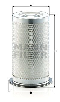 Filter, tryckluft MANN-FILTER LE 8003 x