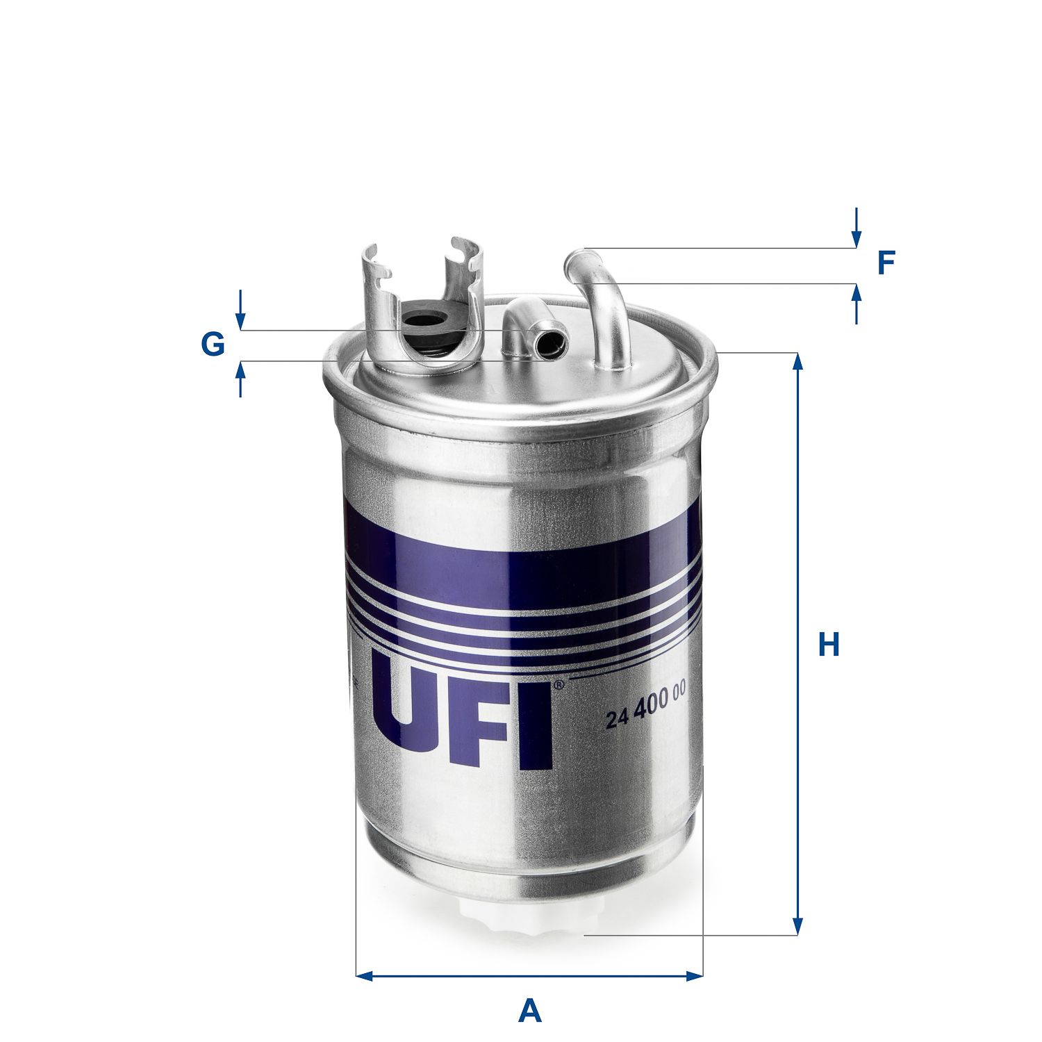 Palivový filter UFI 24.400.00