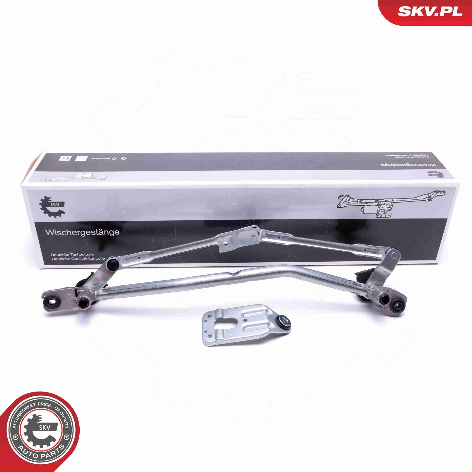 Система тяг и рычагов привода стеклоочистителя