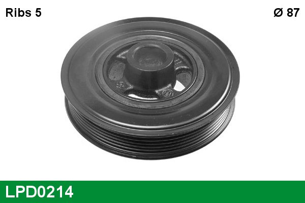 Koło pasowe, wał korbowy LUCAS LPD0214
