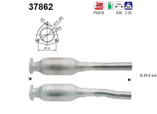 Katalizator AS 1J0131089BX