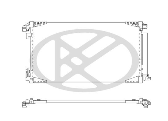 Condensator, climatizare KOYORAD CD011290