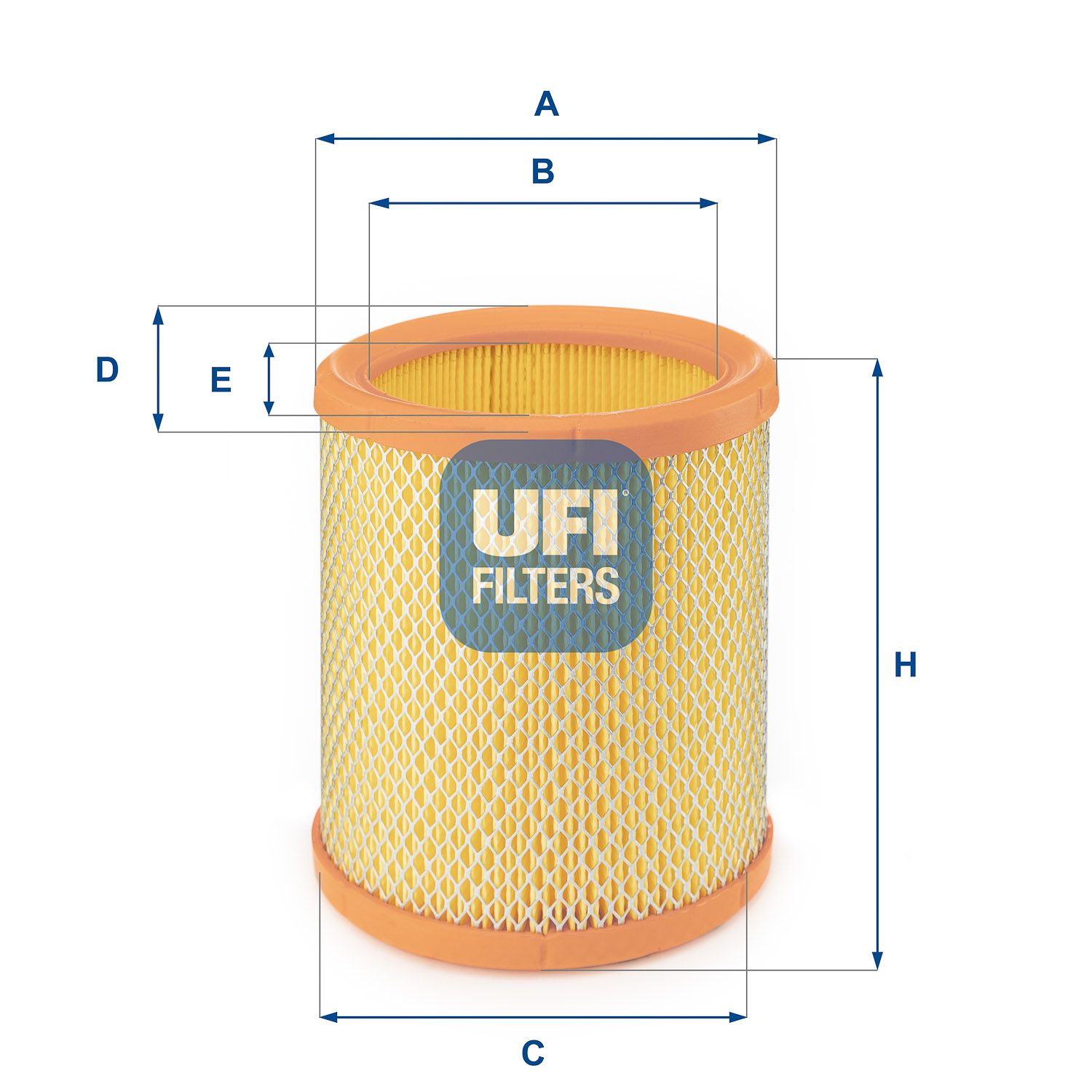 Vzduchový filter UFI 27.196.00