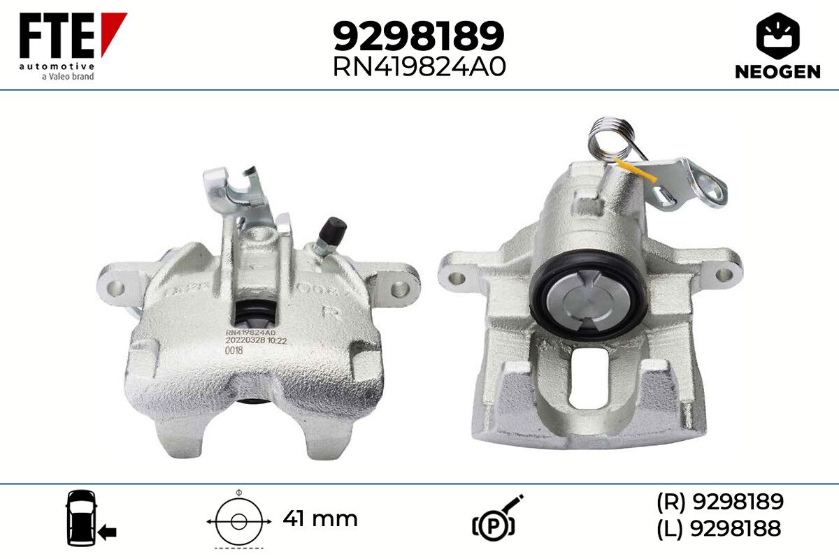 Etrier frana FTE NEOGEN 9298189