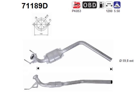 Katalizator AS 71189D