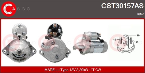 Levně Startér CASCO CST30157AS