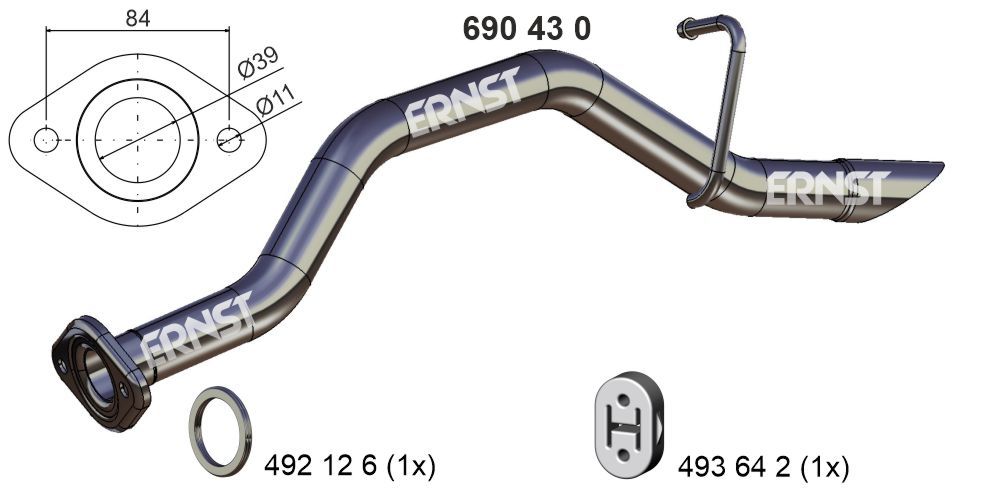 Racord evacuare ERNST 690430