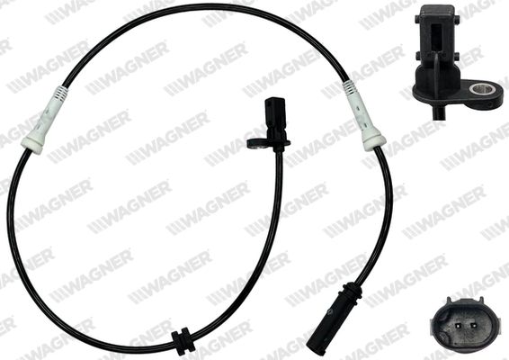 Czujnik, prędkość obrotowa koła WAGNER ABS00762