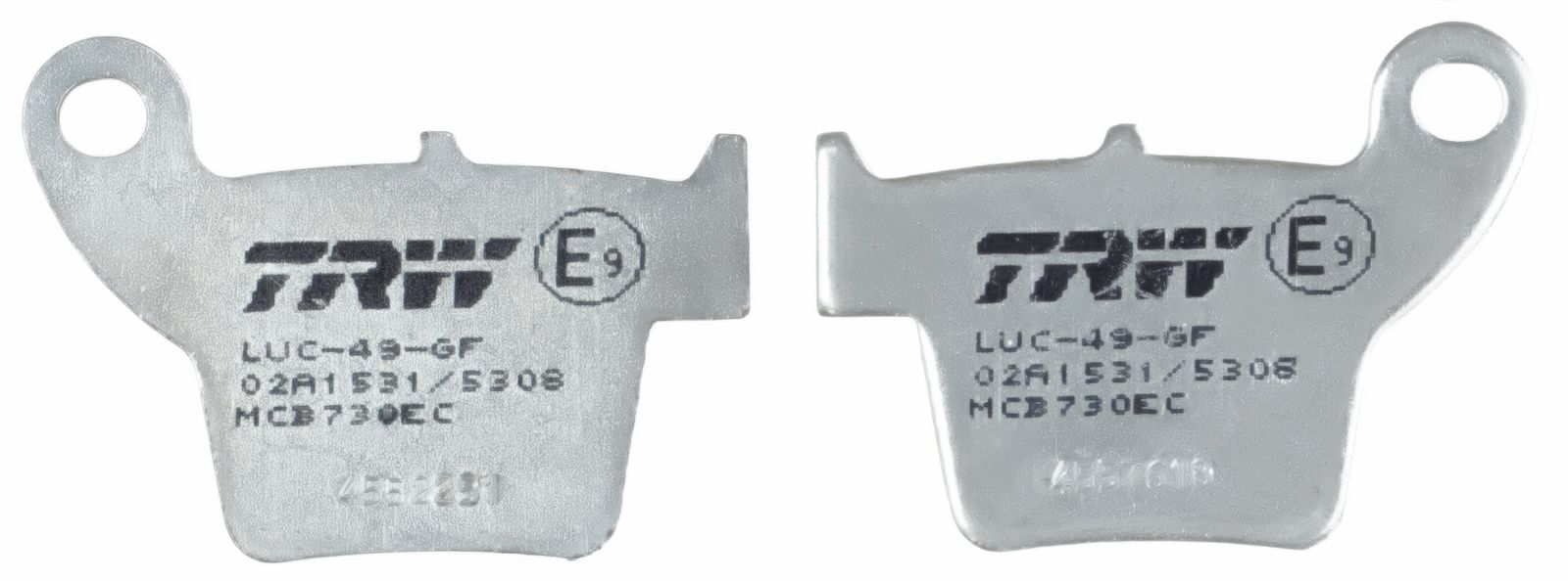set placute frana,frana disc TRW Organic Eco MCB730EC