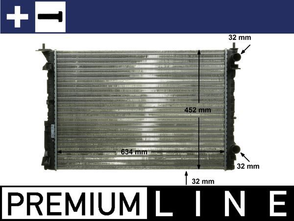 Chłodnica, układ chłodzenia silnika MAHLE CR 311 000P