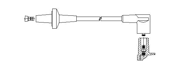 Przewód zapłonowy BREMI 641/40
