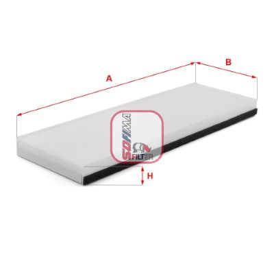 Filtru, aer habitaclu SOFIMA S 3444 C