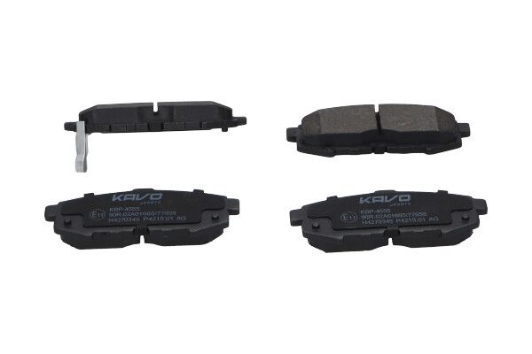 set placute frana,frana disc KAVO PARTS KBP-4555
