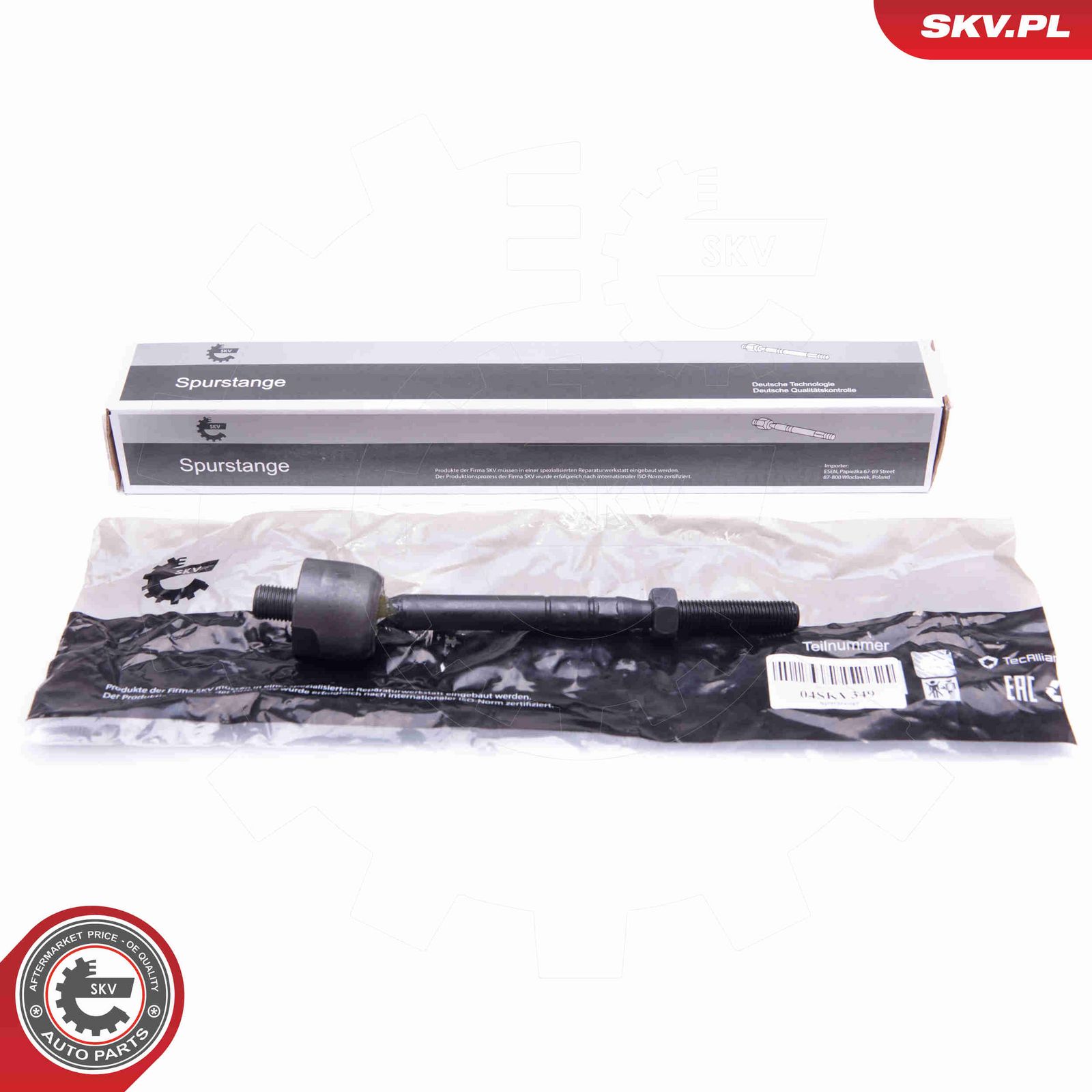 Осевой шарнир, рулевая тяга