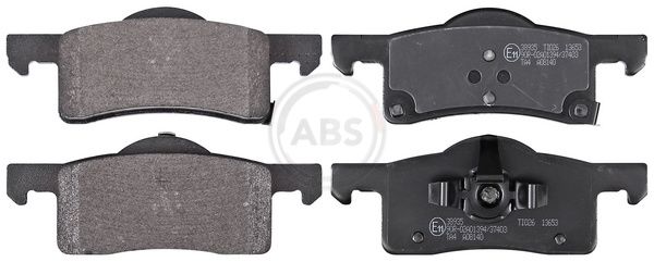 set placute frana,frana disc A.B.S. 38935
