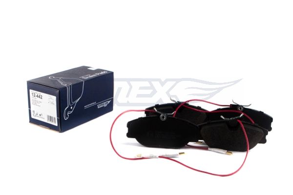 Levně Sada brzdových destiček, kotoučová brzda TOMEX Brakes 12-442