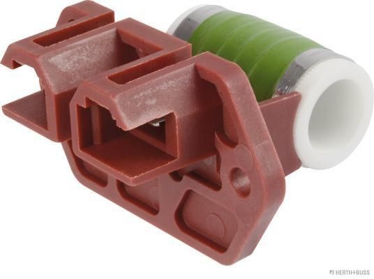 Rezystor wstępny, silnik elektryczny (wentylatora chłodnicy) HERTH+BUSS ELPARTS 75614983