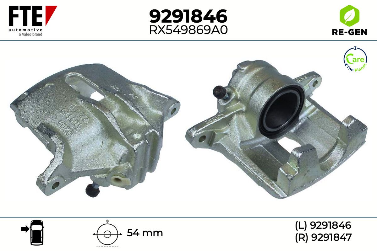 Etrier frana FTE 9291846