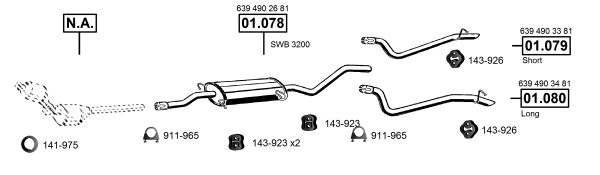 Układ wydechowy ASMET ME012670