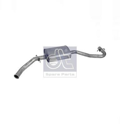 Tłumik środkowy / końcowy DT SPARE PARTS 12.27155