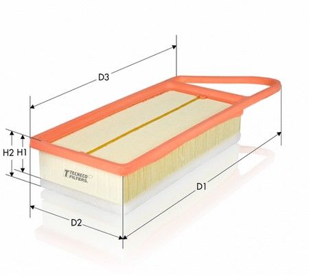 Filtr powietrza TECNECO FILTERS AR9924PMS