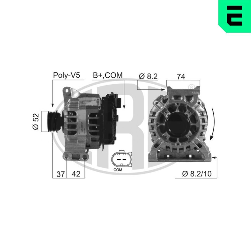 Generator / Alternator ERA 210552A
