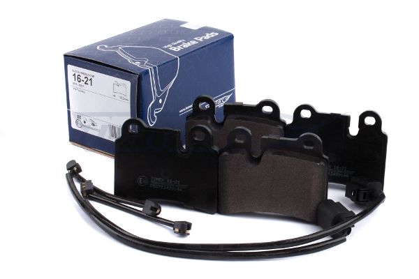Levně Sada brzdových destiček, kotoučová brzda TOMEX Brakes 16-21