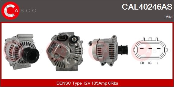 Levně generátor CASCO CAL40246AS