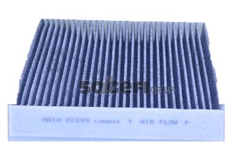 Filtr, wentylacja przestrzeni pasażerskiej TECNOCAR EC699