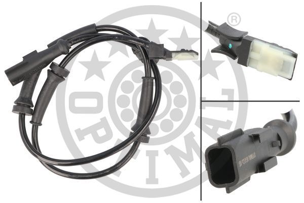 Czujnik, prędkość obrotowa koła OPTIMAL 06-S798