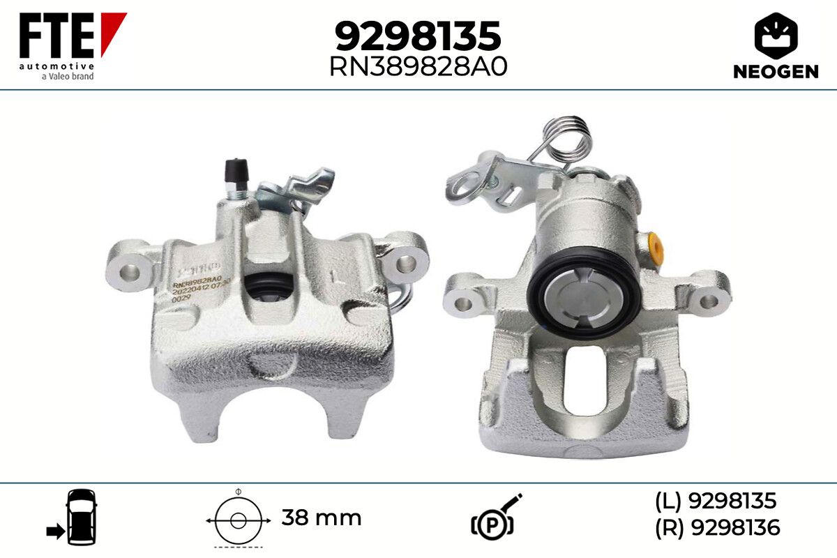 Etrier frana FTE NEOGEN 9298135
