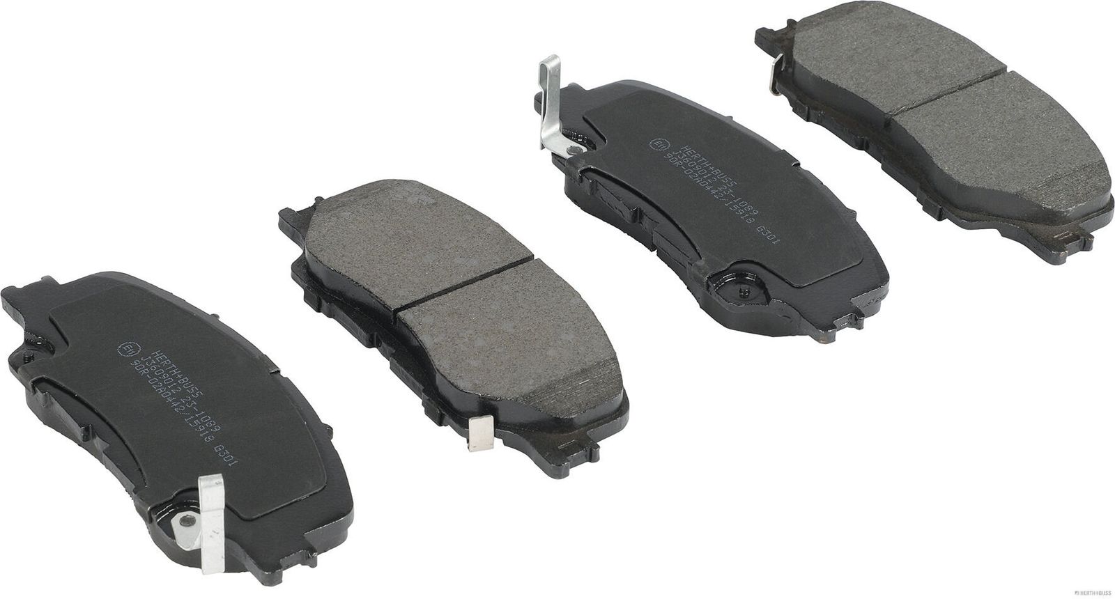 set placute frana,frana disc HERTH+BUSS JAKOPARTS J3609012