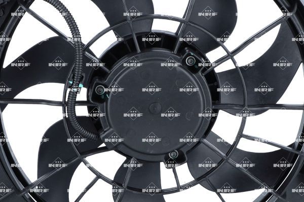 Ventilateur, refroidissement du moteur