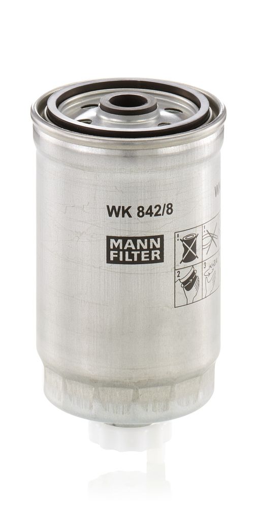 Palivový filter MANN-FILTER WK 842/8