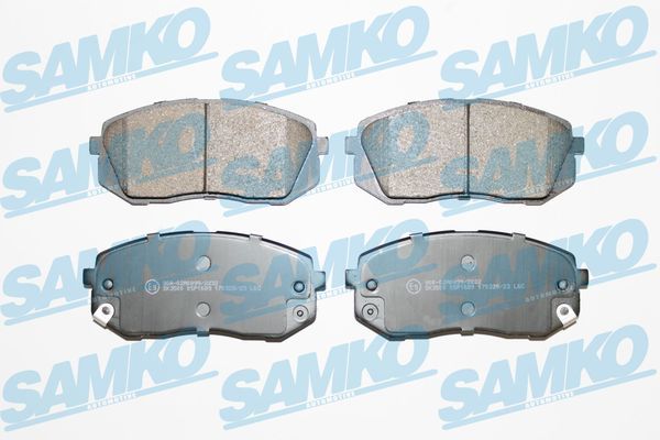 Sada brzdových destiček, kotoučová brzda SAMKO 5SP1689