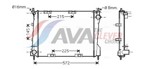 Radiateur, refroidissement du moteur