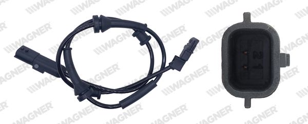 Czujnik, prędkość obrotowa koła WAGNER ABS00600