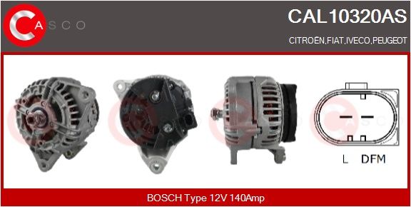 E-shop Alternátor CASCO CAL10320AS