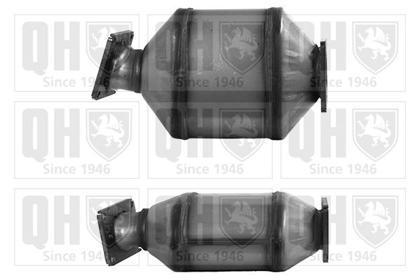 Filtr sadzy / filtr cząstek stałych, układ wydechowy QUINTON HAZELL 18307806807