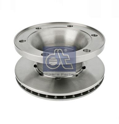 Tarcza hamulcowa DT SPARE PARTS 6.61002
