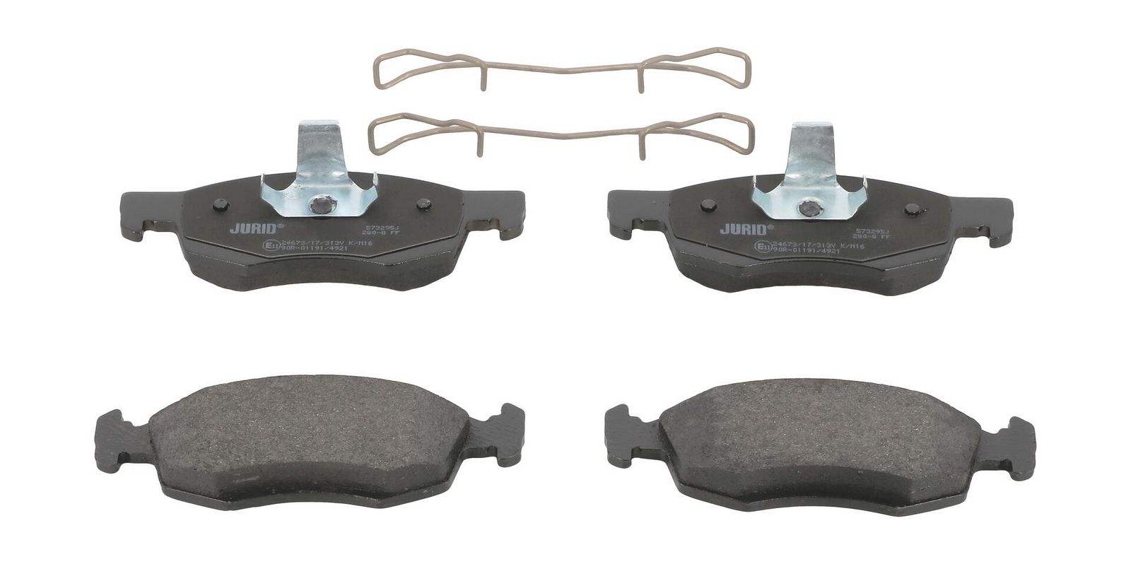 Комплект тормозных колодок, дисковый тормоз