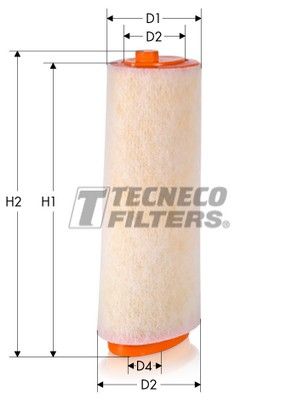 Filtr powietrza TECNECO FILTERS AR295